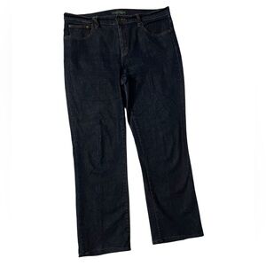 Lauren Ralph Lauren Straight Leg Dark‎ Wash Denim Jeans Women’s Size 12